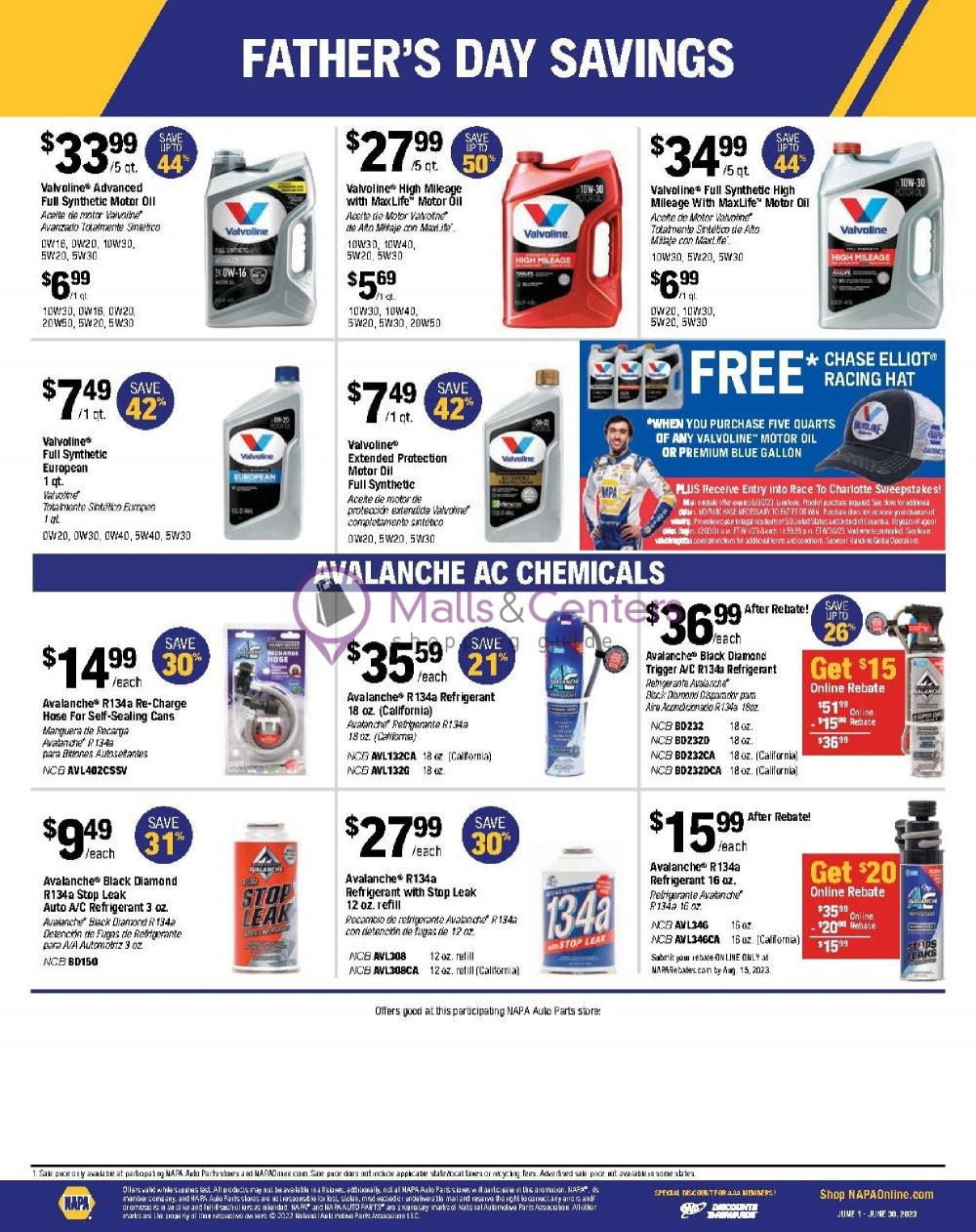 Weekly ad for Napa Auto Parts valid: 06/01/2023 - 06/30/2023, page 12