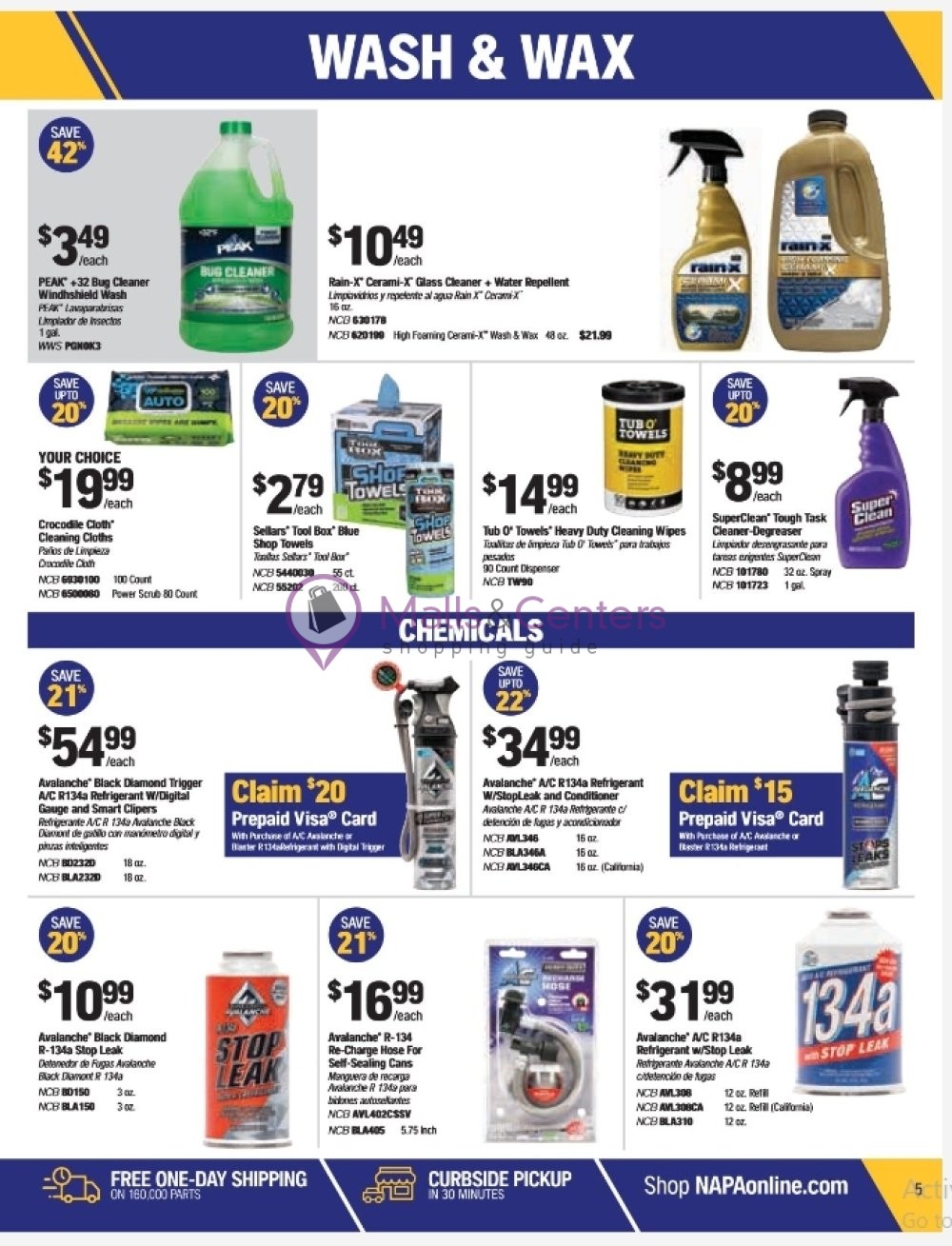 Weekly ad for Napa Auto Parts valid: 05/01/2024 - 05/31/2024, page 5