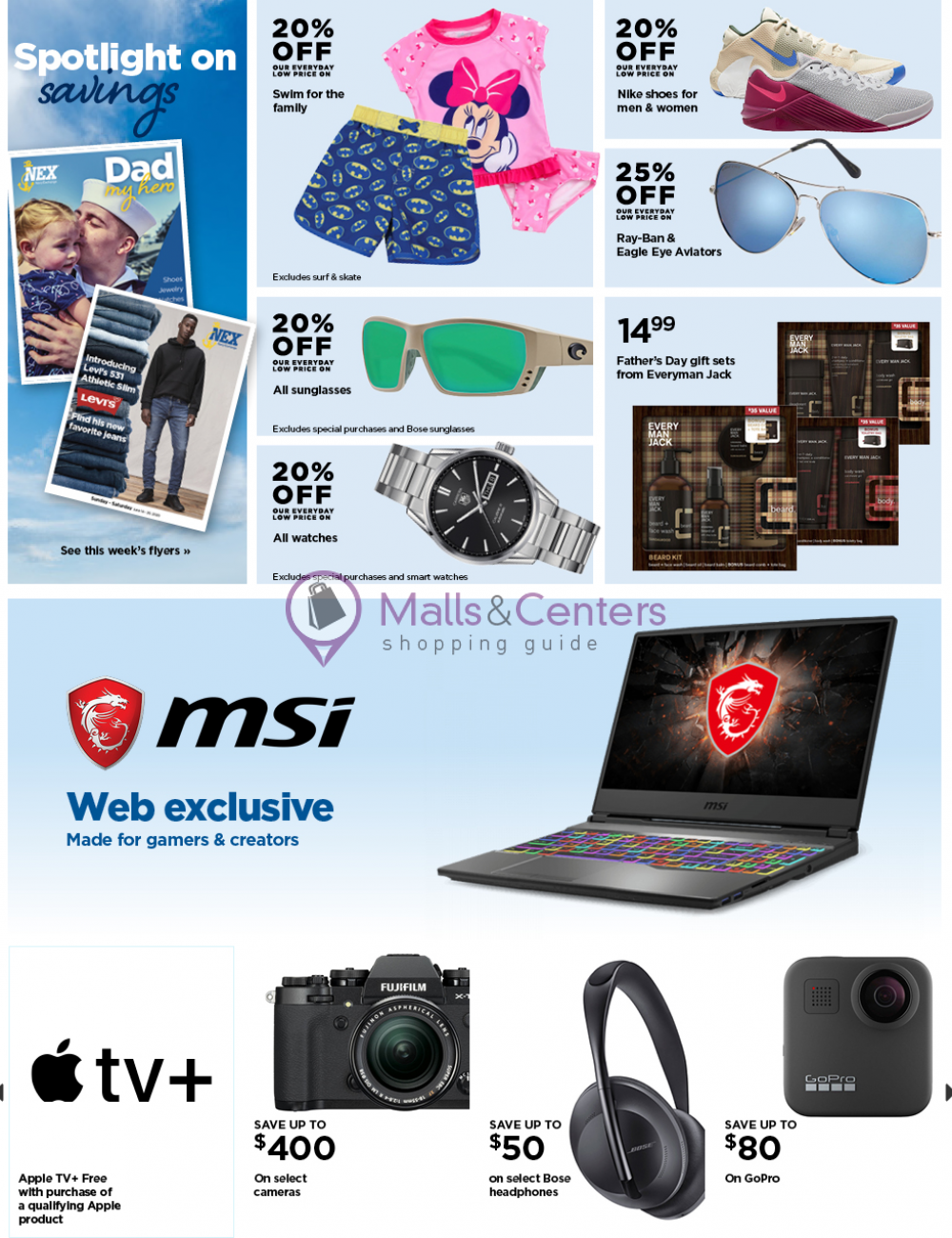 Navy Exchange Weekly ad valid from 06/20/2020 to 06/26/2020 MallsCenters