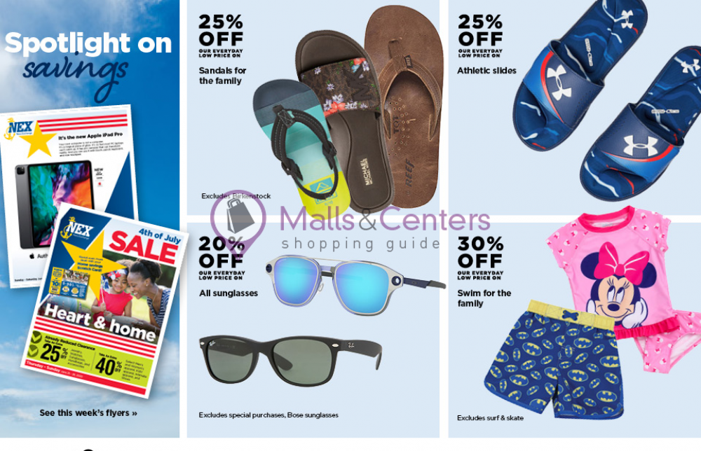 Navy Exchange Weekly ad valid from 06/26/2020 to 07/02/2020 MallsCenters