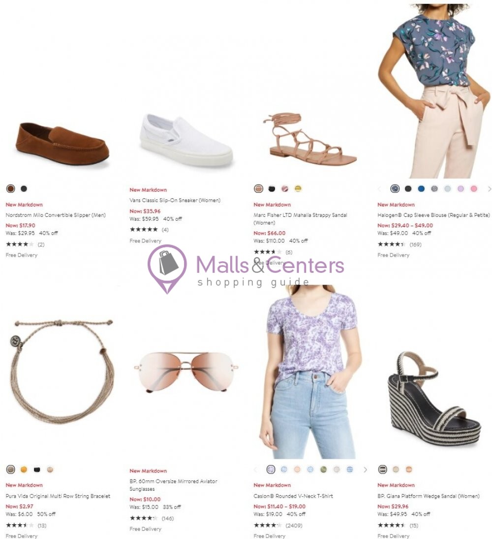 Nordstrom Weekly Ad sales & flyers specials MallsCenters