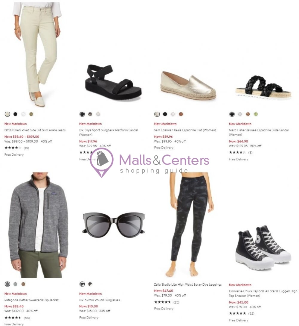Nordstrom Weekly Ad sales & flyers specials MallsCenters