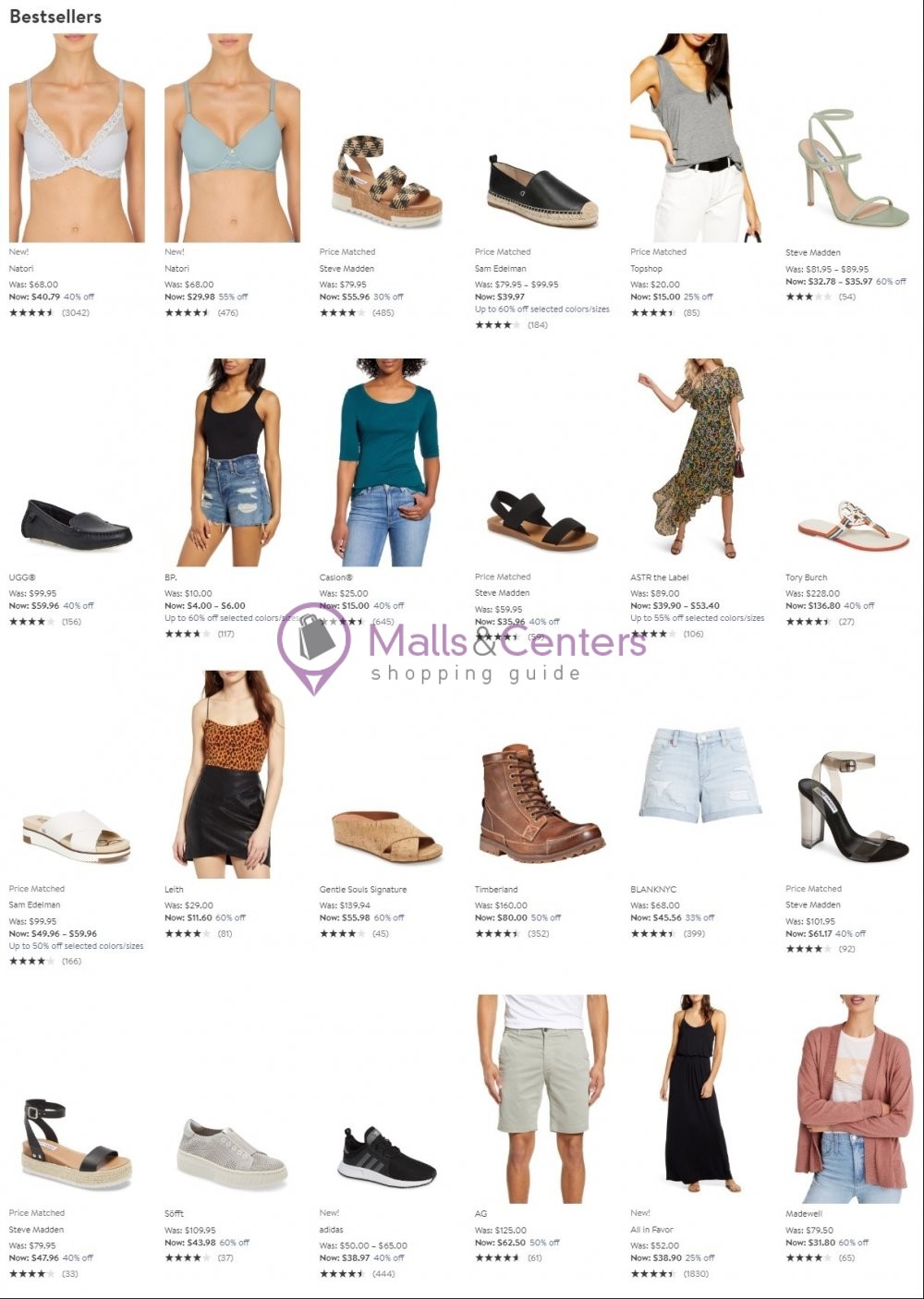Nordstrom Weekly Ad sales & flyers specials MallsCenters