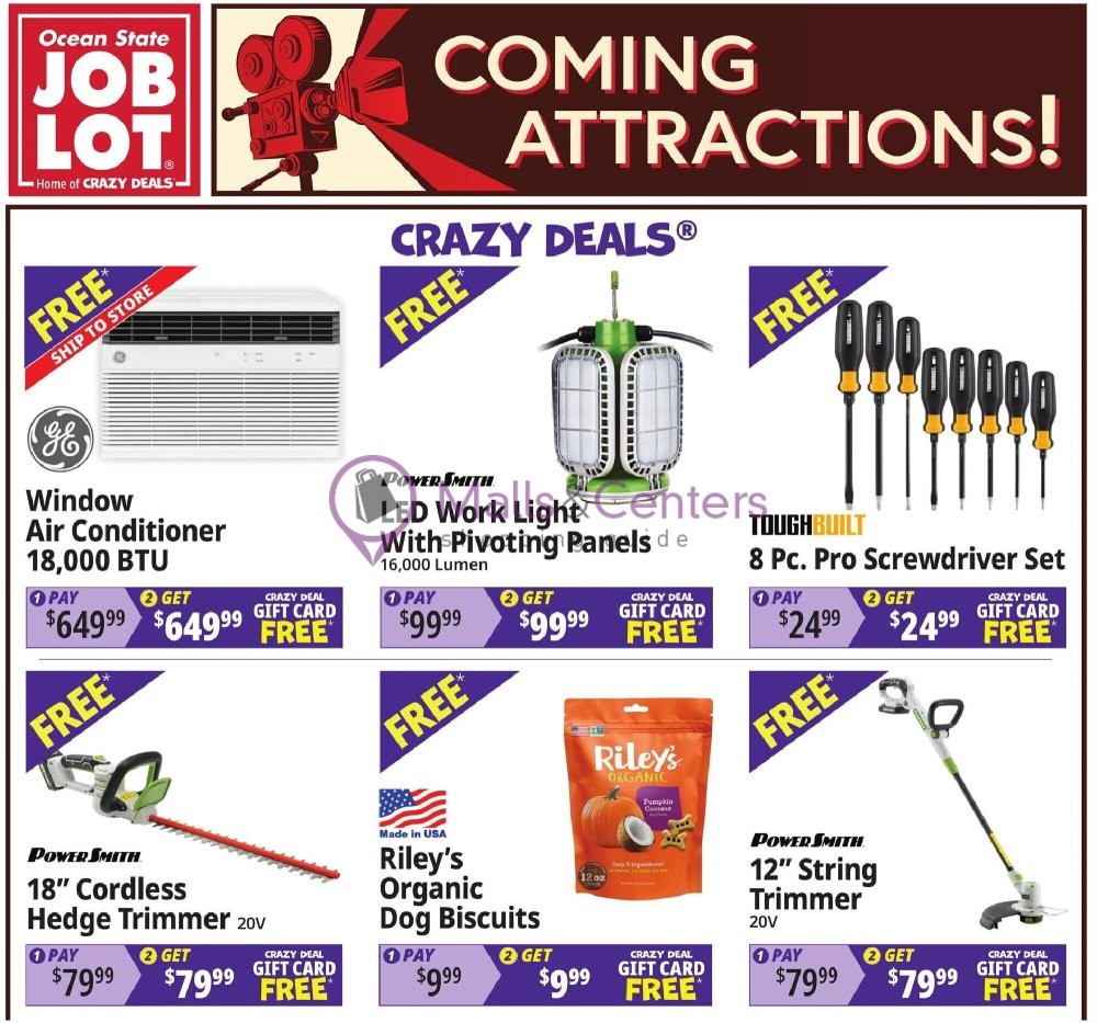 Weekly ad for Ocean State Job Lot valid: 08/13/2026 - 08/19/2026, page 1