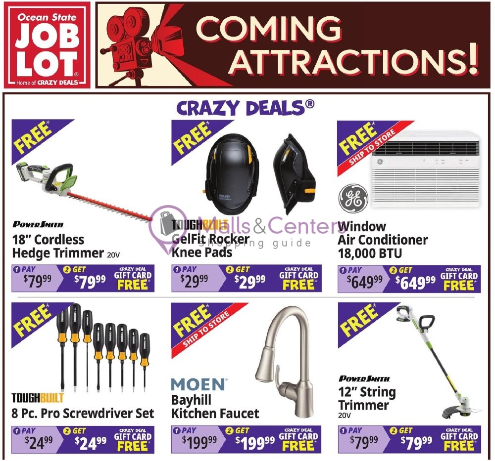 Weekly ad for Ocean State Job Lot valid: 08/27/2026 - 09/02/2026, page 1