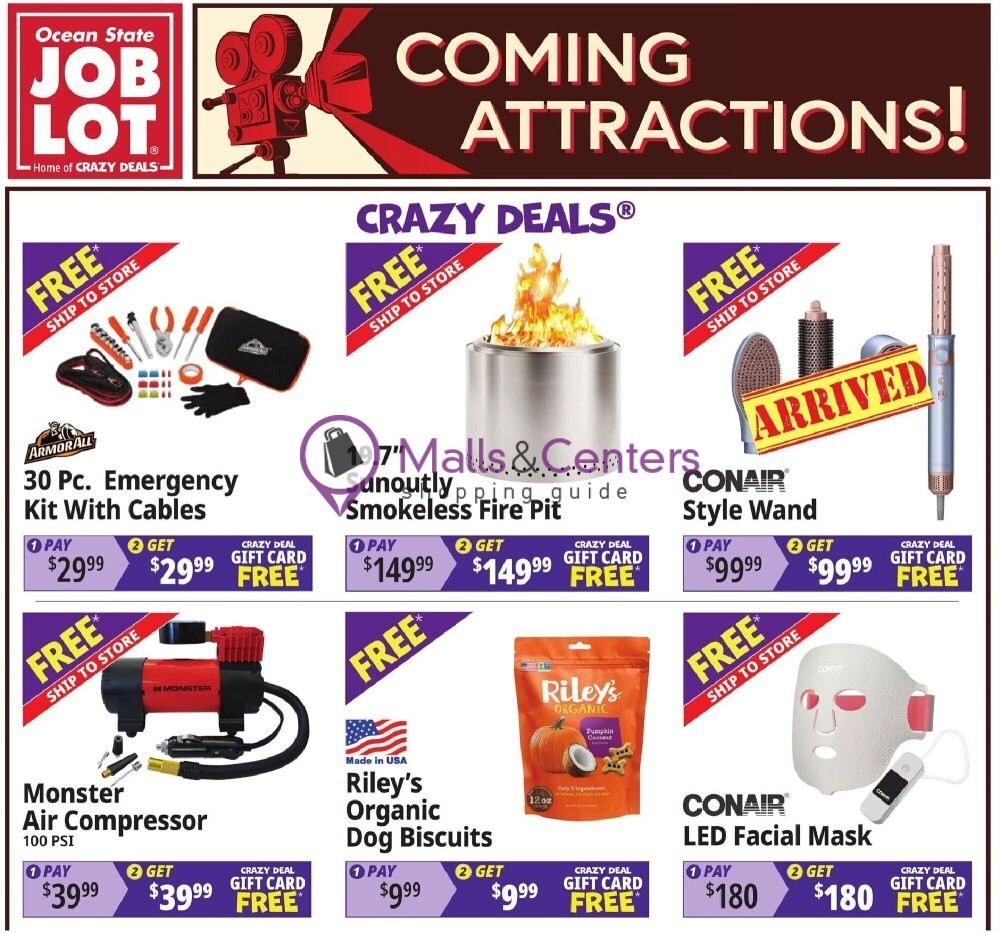 Weekly ad for Ocean State Job Lot valid: 07/23/2026 - 07/29/2026, page 1