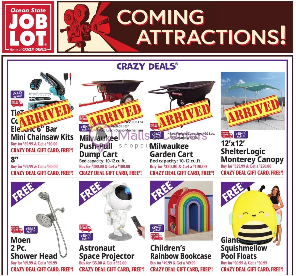 Weekly ad for Ocean State Job Lot valid: 05/07/2026 - 05/13/2026, page 1