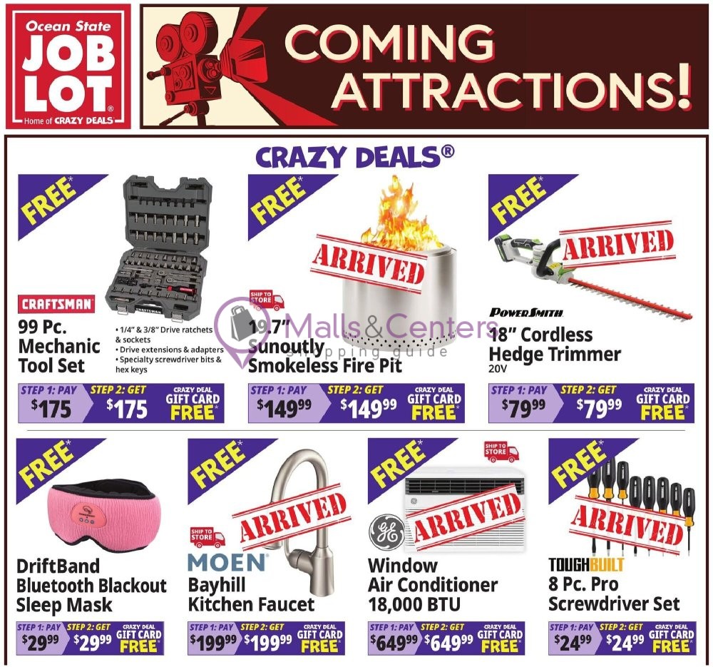 Weekly ad for Ocean State Job Lot valid: 09/17/2026 - 09/23/2026, page 1