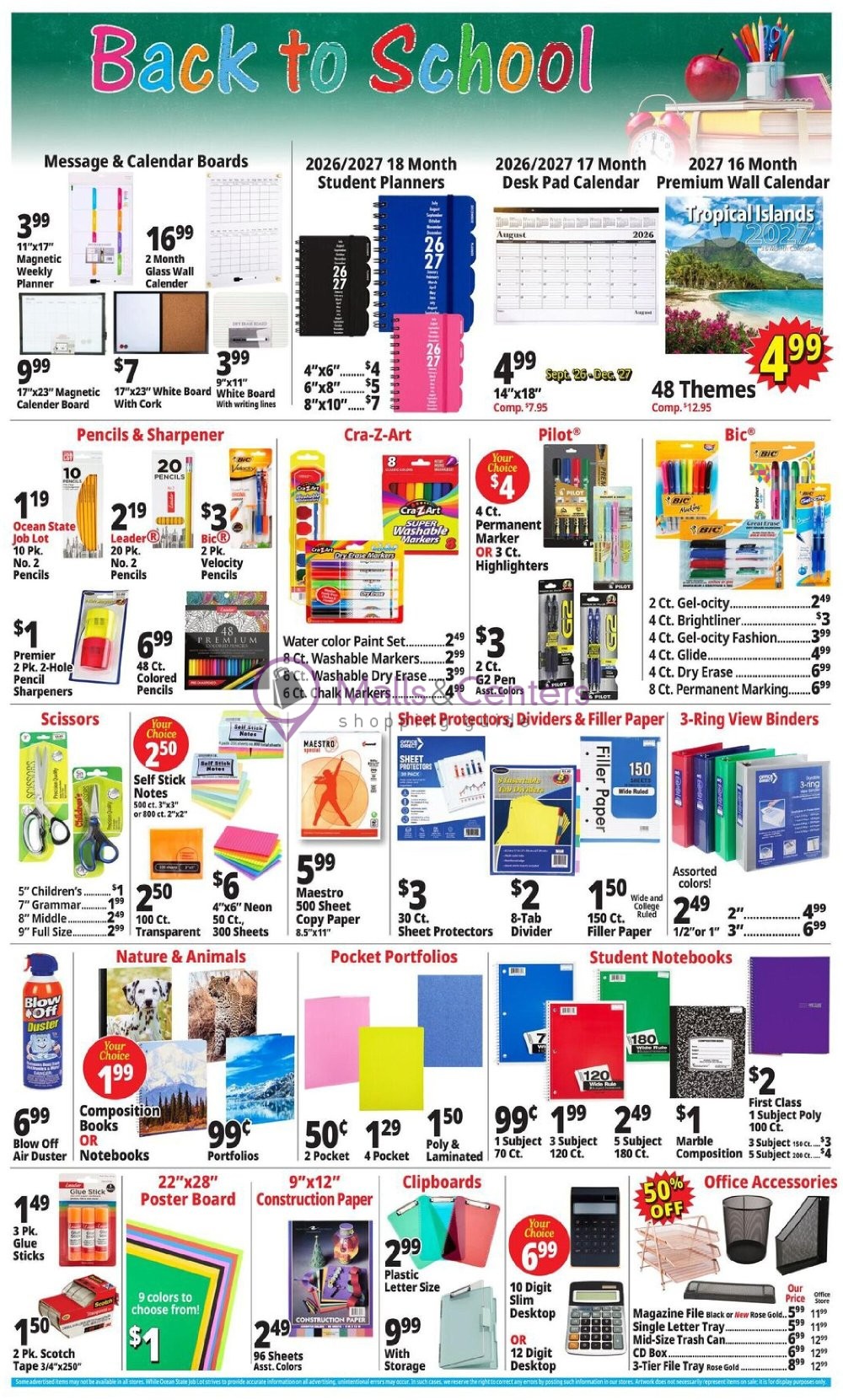 Weekly ad for Ocean State Job Lot valid: 08/20/2026 - 08/26/2026, page 21