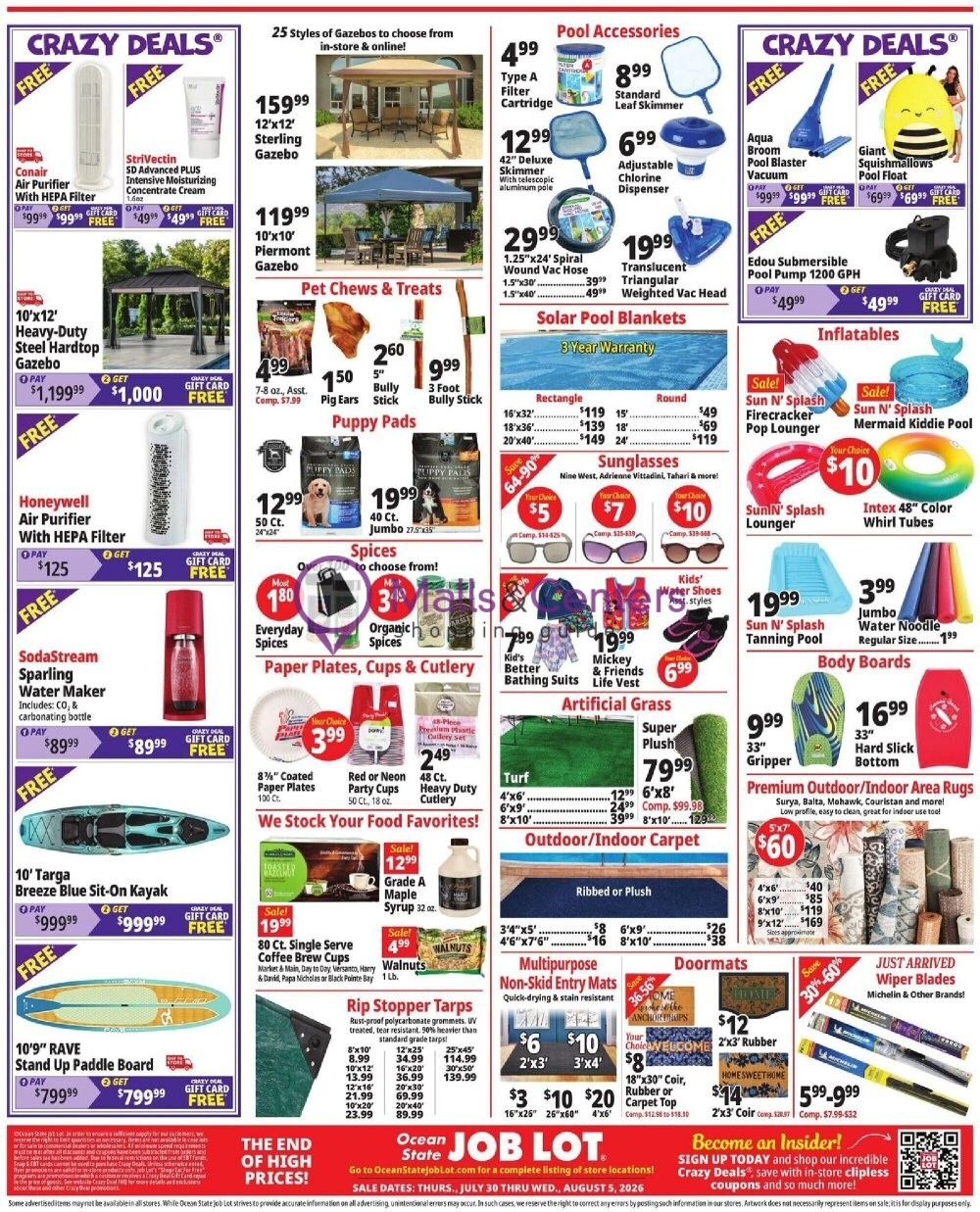 Weekly ad for Ocean State Job Lot valid: 07/30/2026 - 08/05/2026, page 3
