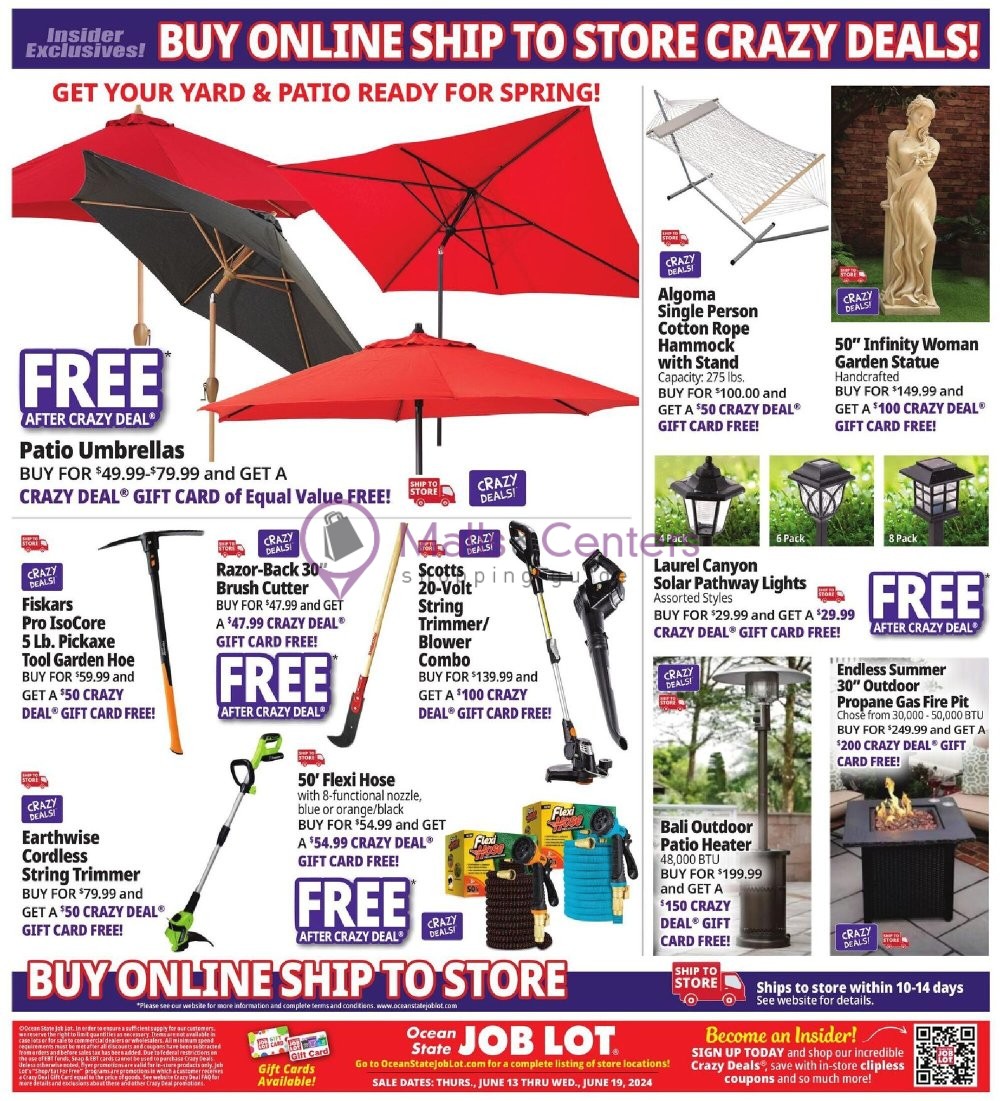 Weekly ad for Ocean State Job Lot valid: 06/13/2024 - 06/19/2024, page 32