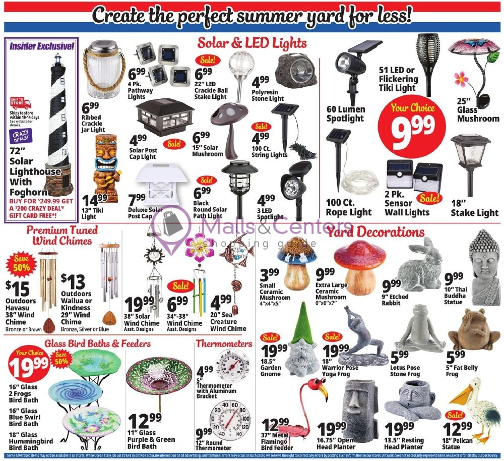 Weekly ad for Ocean State Job Lot valid: 06/27/2024 - 07/03/2024, page 10