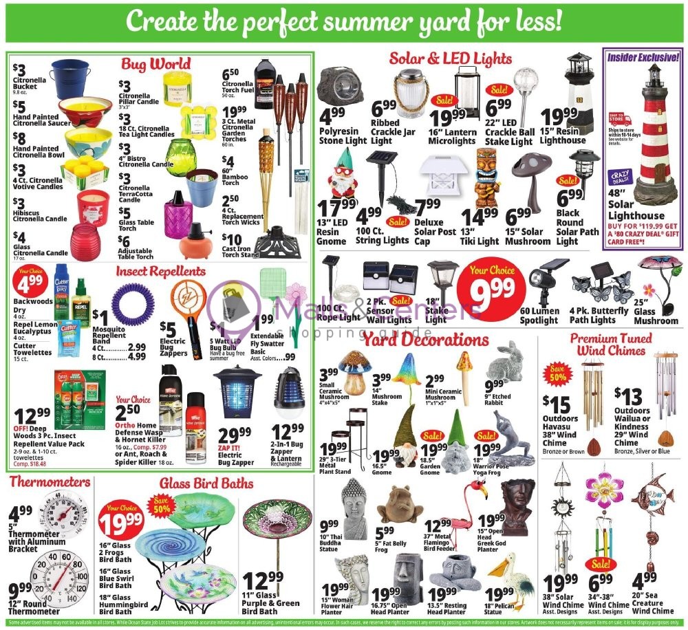 Weekly ad for Ocean State Job Lot valid: 05/30/2024 - 06/05/2024, page 9