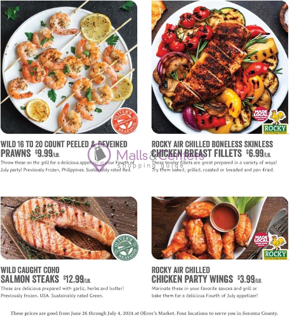 Weekly ad for Oliver's Markets valid: 06/26/2024 - 07/04/2024, page 11