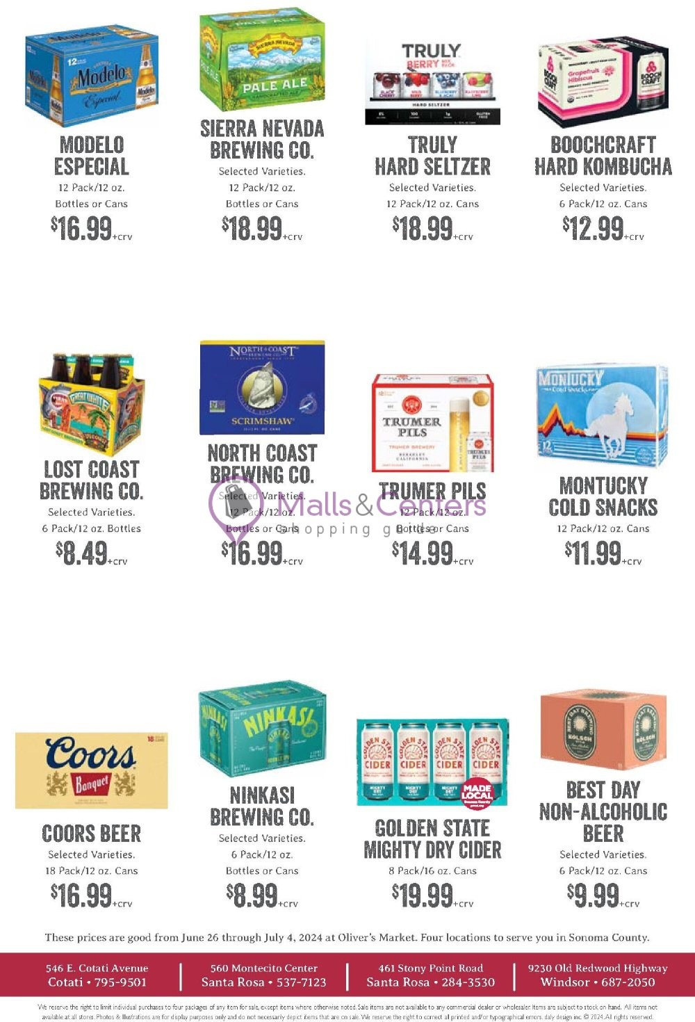 Weekly ad for Oliver's Markets valid: 06/26/2024 - 07/04/2024, page 32
