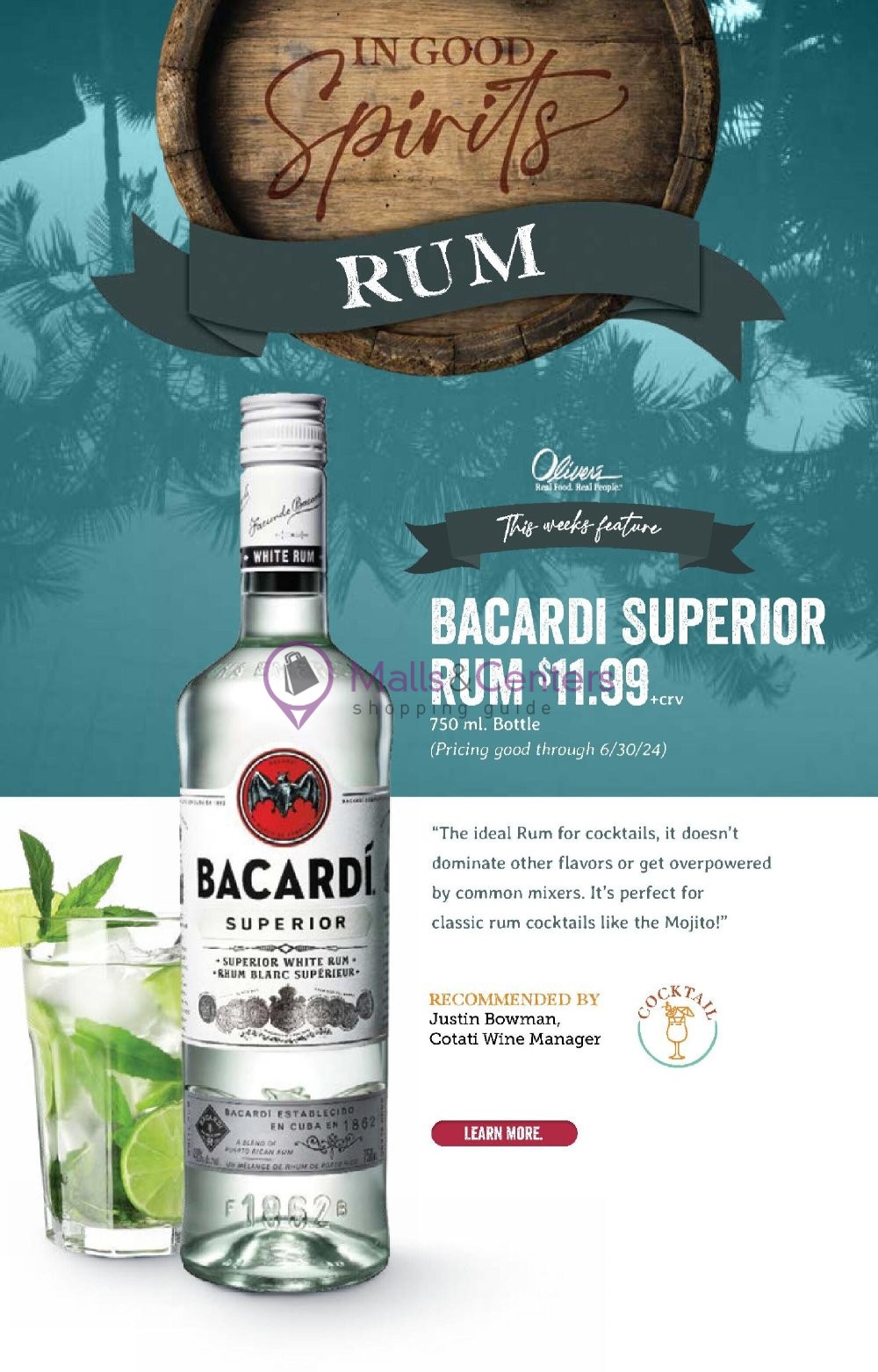 Weekly ad for Oliver's Markets valid: 06/26/2024 - 07/04/2024, page 8