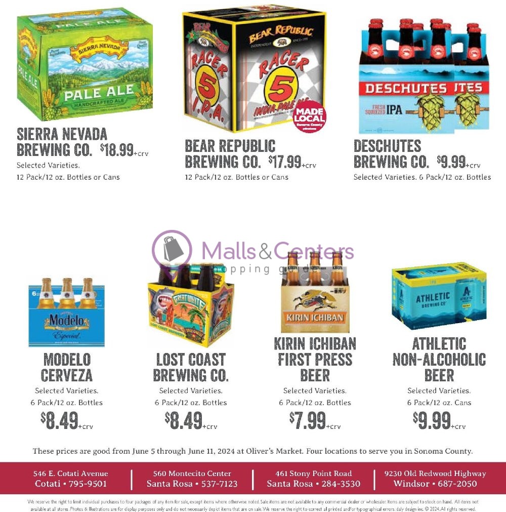 Weekly ad for Oliver's Markets valid: 06/05/2024 - 06/11/2024, page 34