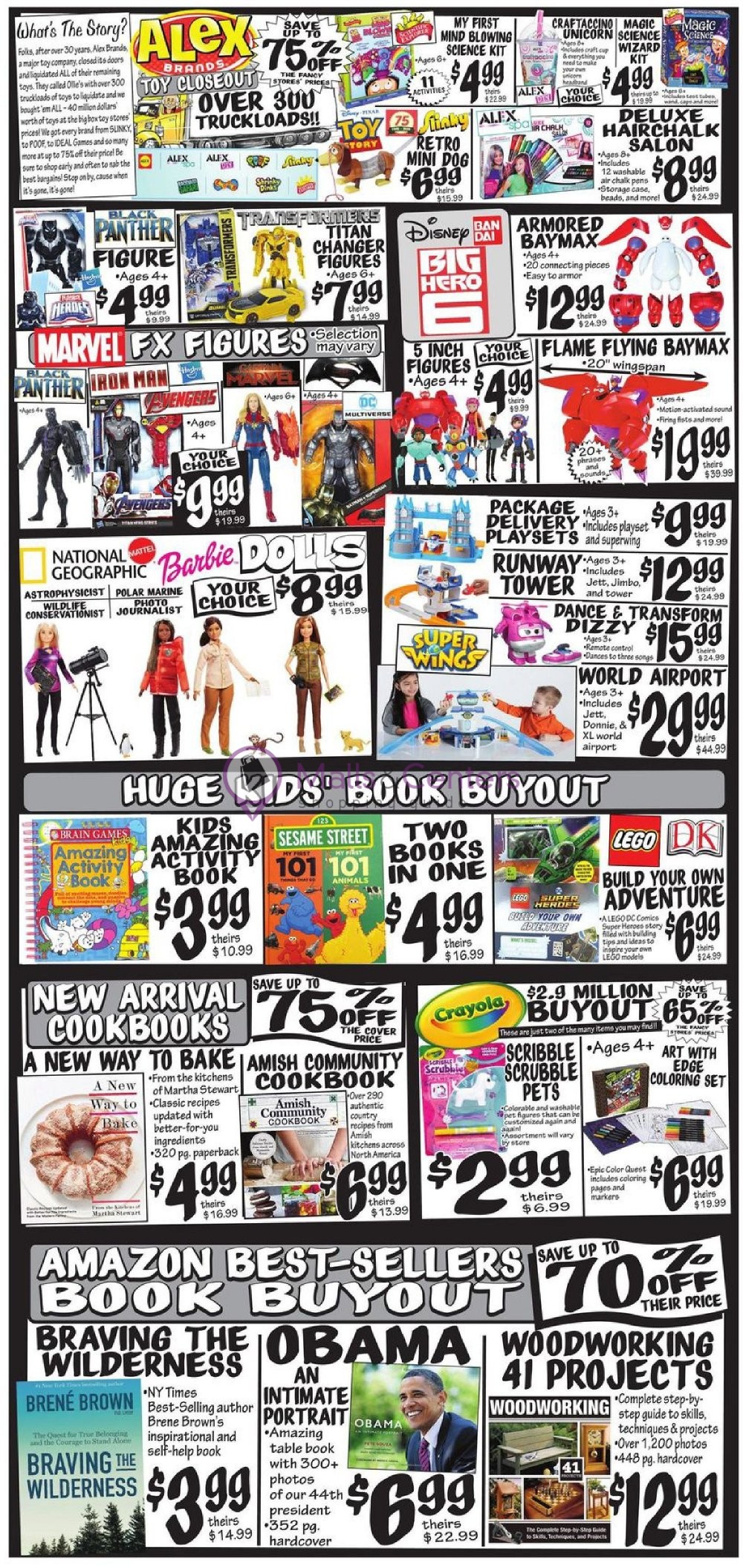 Ollie's Bargain Outlet Weekly Ad sales & flyers specials MallsCenters
