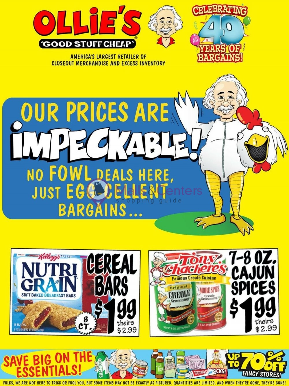 Ollie's Bargain Outlet Weekly Ad sales & flyers specials MallsCenters