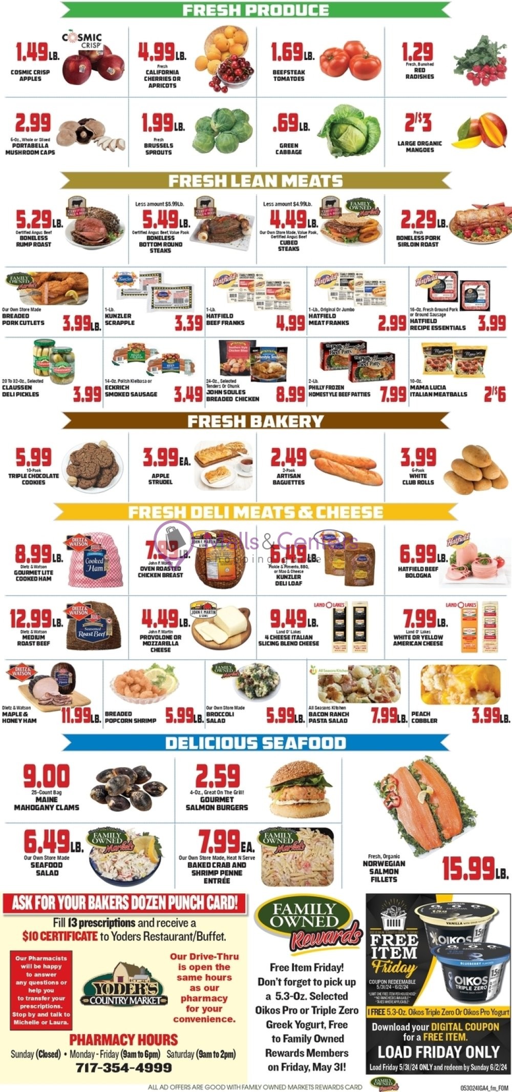 Weekly ad for Oregon Dairy Supermarket valid: 05/30/2024 - 06/05/2024, page 4