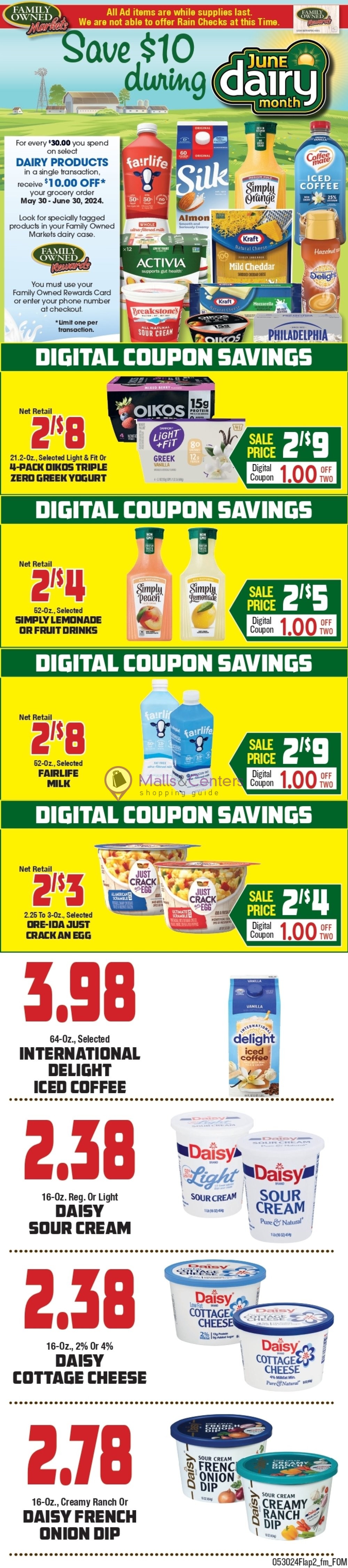 Weekly ad for Oregon Dairy Supermarket valid: 05/30/2024 - 06/05/2024, page 6