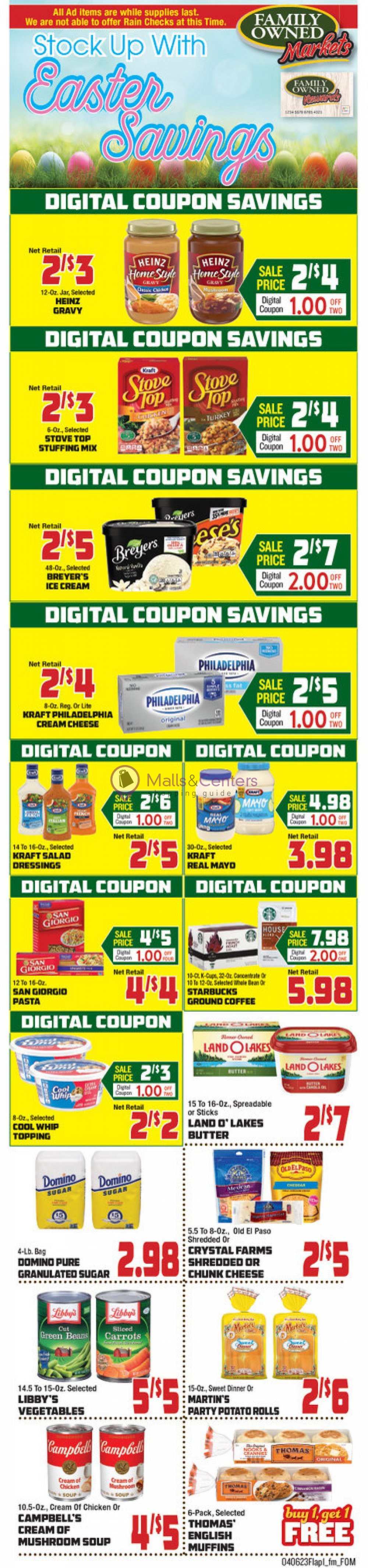 Oregon Dairy Supermarket Weekly ad valid from 04/06/2023 to 04/12/2023