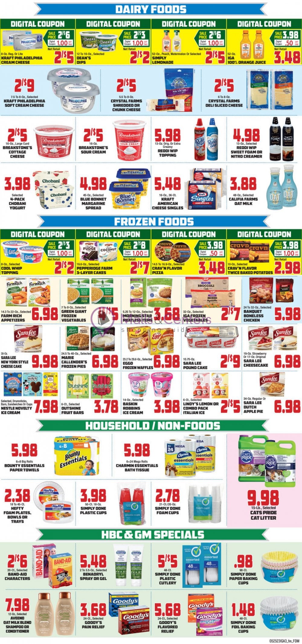 Weekly ad for Oregon Dairy Supermarket valid: 05/25/2023 - 05/31/2023, page 3
