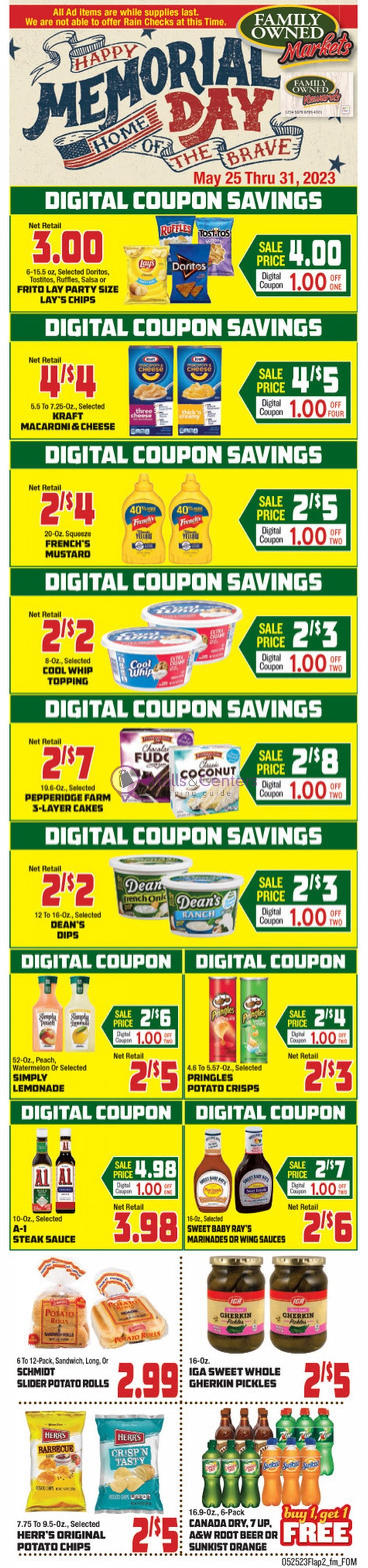 Weekly ad for Oregon Dairy Supermarket valid: 05/25/2023 - 05/31/2023, page 6