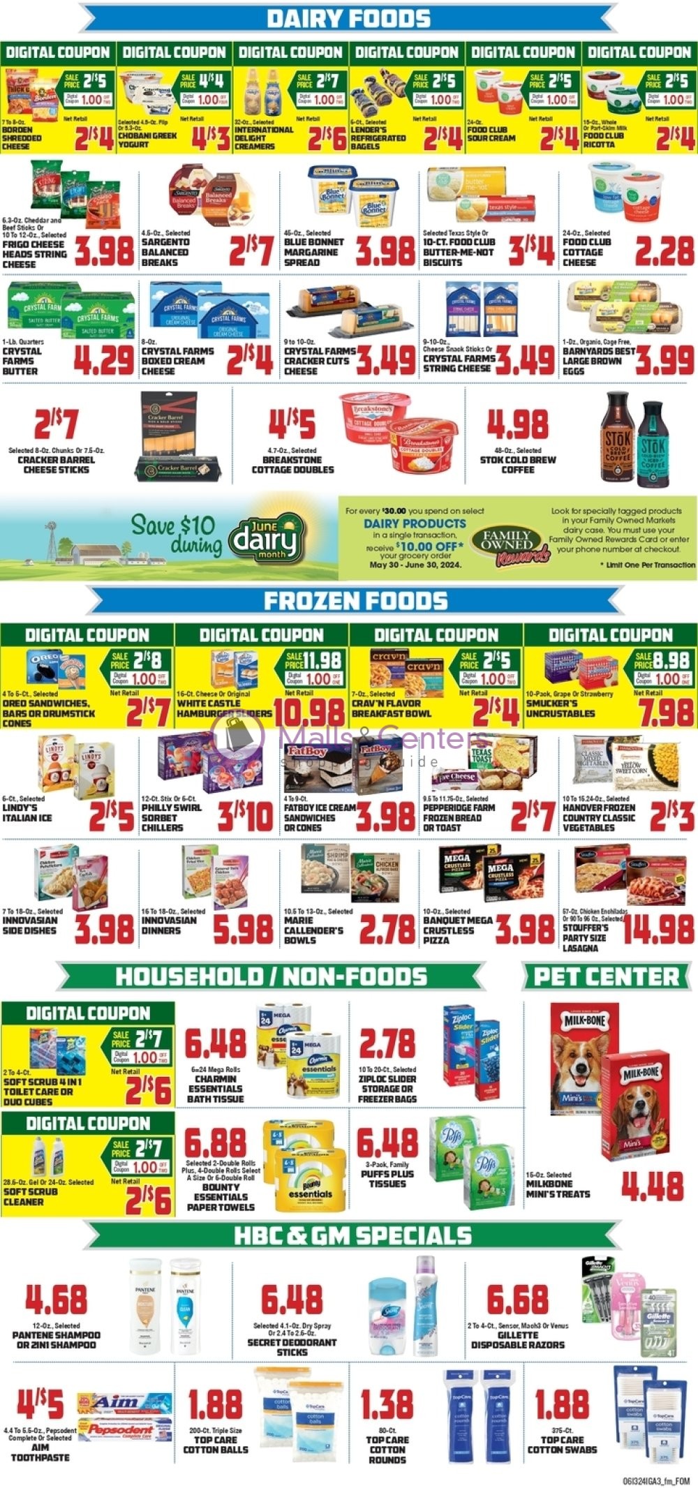 Weekly ad for Oregon Dairy Supermarket valid: 06/13/2024 - 06/19/2024, page 3