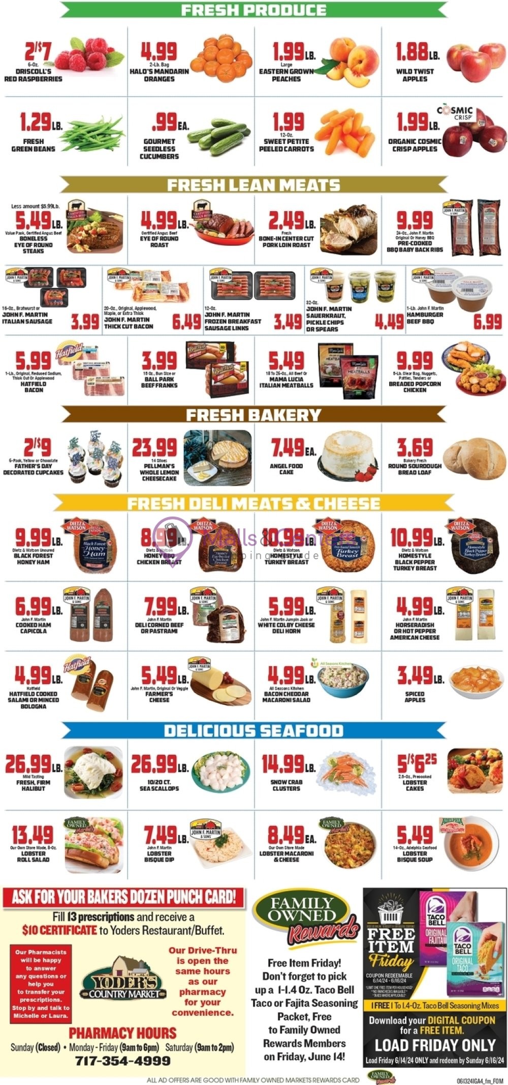 Weekly ad for Oregon Dairy Supermarket valid: 06/13/2024 - 06/19/2024, page 4