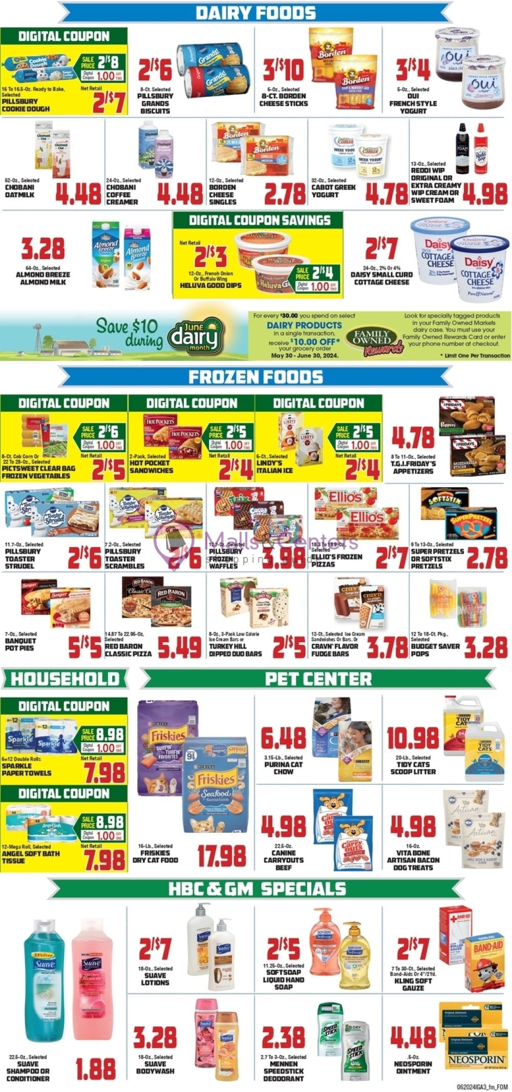 Weekly ad for Oregon Dairy Supermarket valid: 06/20/2024 - 06/26/2024, page 3