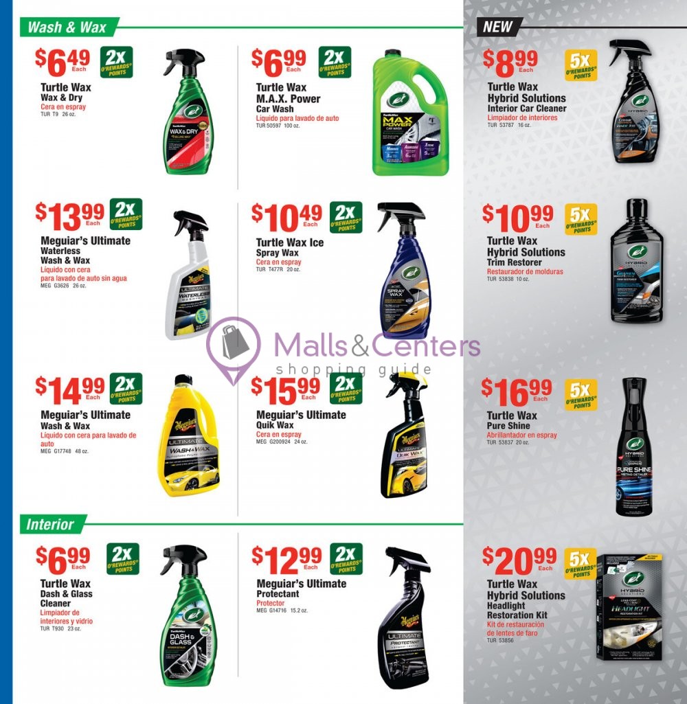 Weekly ad for O'Reilly Auto Parts valid: 04/26/2023 - 05/30/2023, page 3 Weekly ad for O'Reilly Auto Parts valid: 04/26/2023 - 05/30/2023, page 3