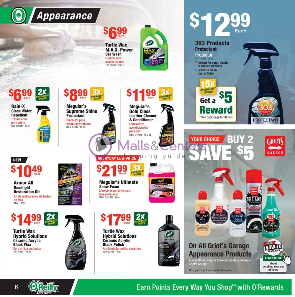 Weekly ad for O'Reilly Auto Parts valid: 05/31/2023 - 06/27/2023, page 6 Weekly ad for O'Reilly Auto Parts valid: 05/31/2023 - 06/27/2023, page 6