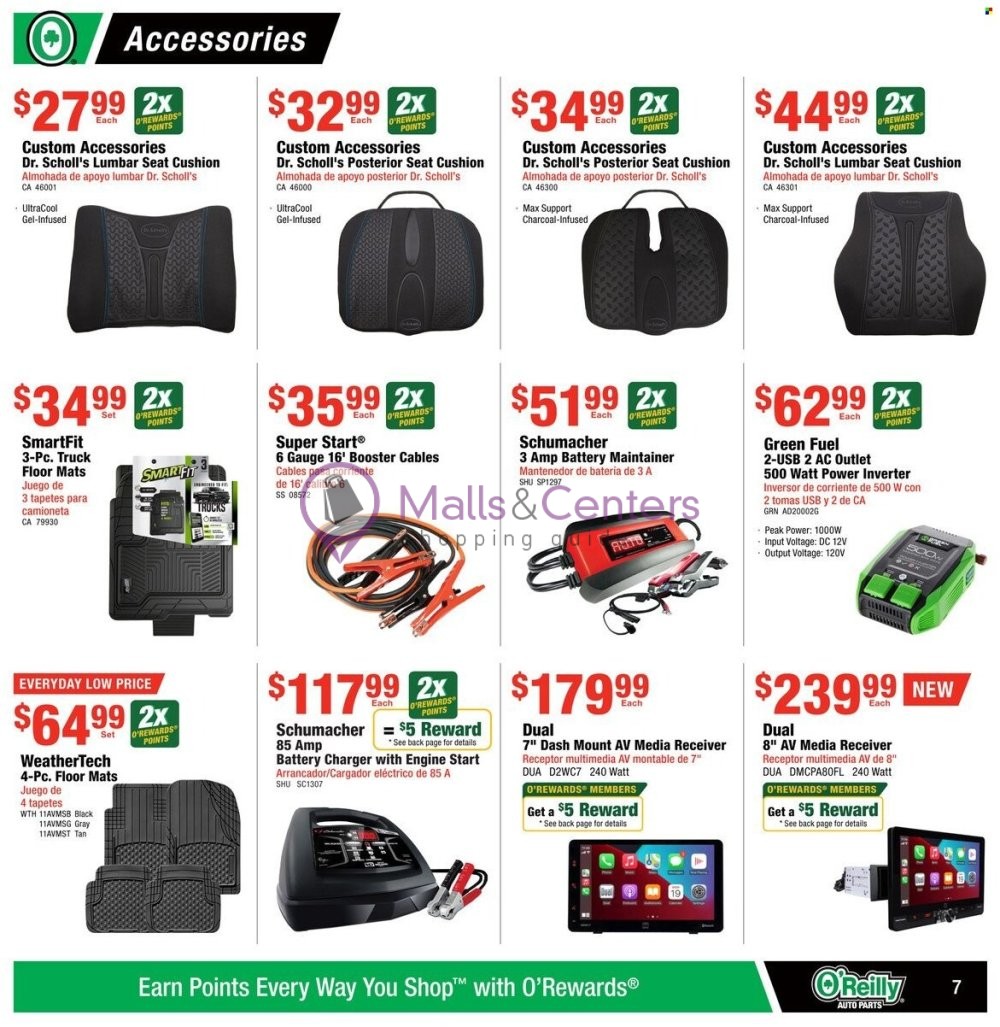 Weekly ad for O'Reilly Auto Parts valid: 06/26/2024 - 07/30/2024, page 7