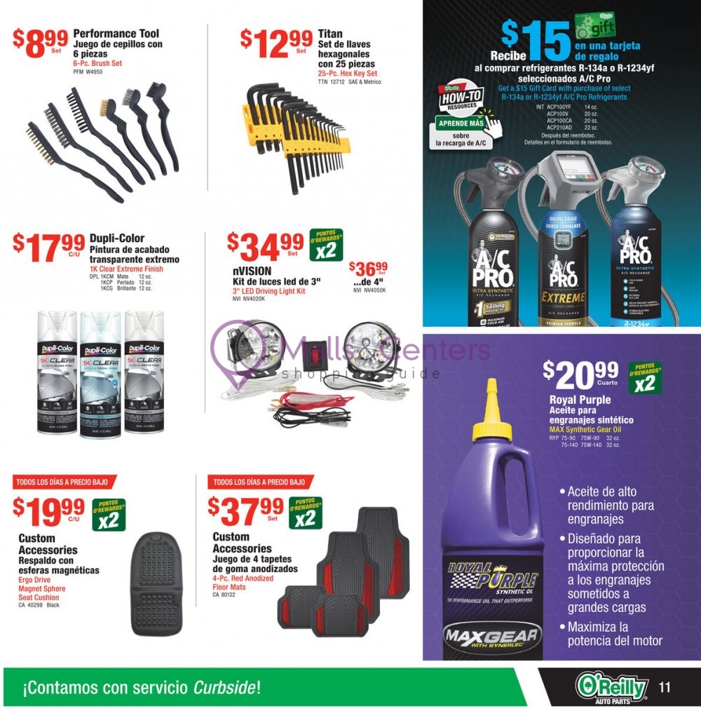 Weekly ad for O'Reilly Auto Parts valid: 04/26/2023 - 05/30/2023, page 11 Weekly ad for O'Reilly Auto Parts valid: 04/26/2023 - 05/30/2023, page 11