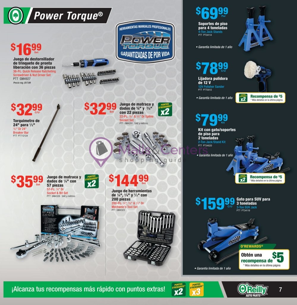 Weekly ad for O'Reilly Auto Parts valid: 04/26/2023 - 05/30/2023, page 7 Weekly ad for O'Reilly Auto Parts valid: 04/26/2023 - 05/30/2023, page 7