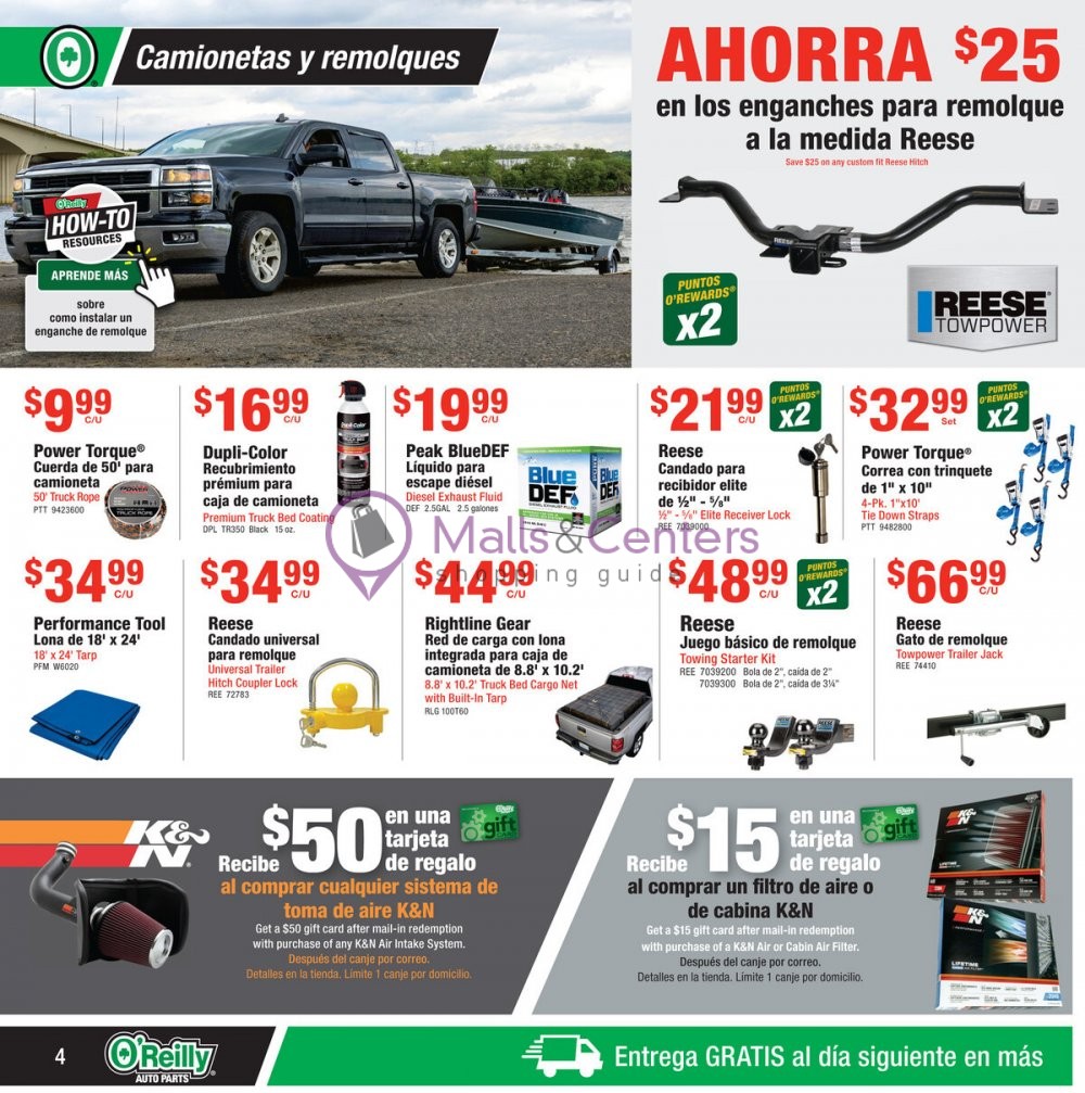 Weekly ad for O'Reilly Auto Parts valid: 05/31/2023 - 06/27/2023, page 4 Weekly ad for O'Reilly Auto Parts valid: 05/31/2023 - 06/27/2023, page 4