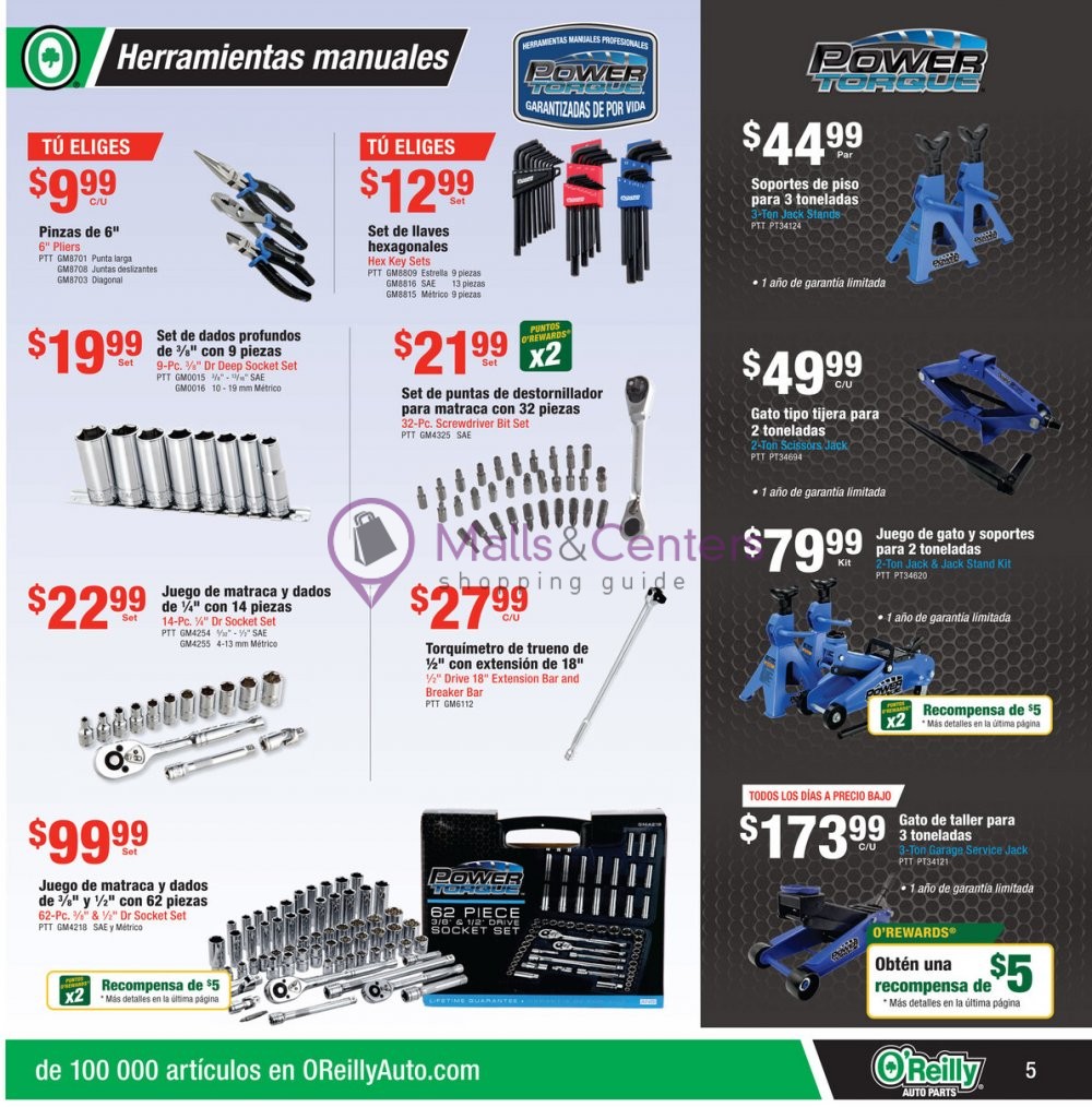 Weekly ad for O'Reilly Auto Parts valid: 05/31/2023 - 06/27/2023, page 5 Weekly ad for O'Reilly Auto Parts valid: 05/31/2023 - 06/27/2023, page 5