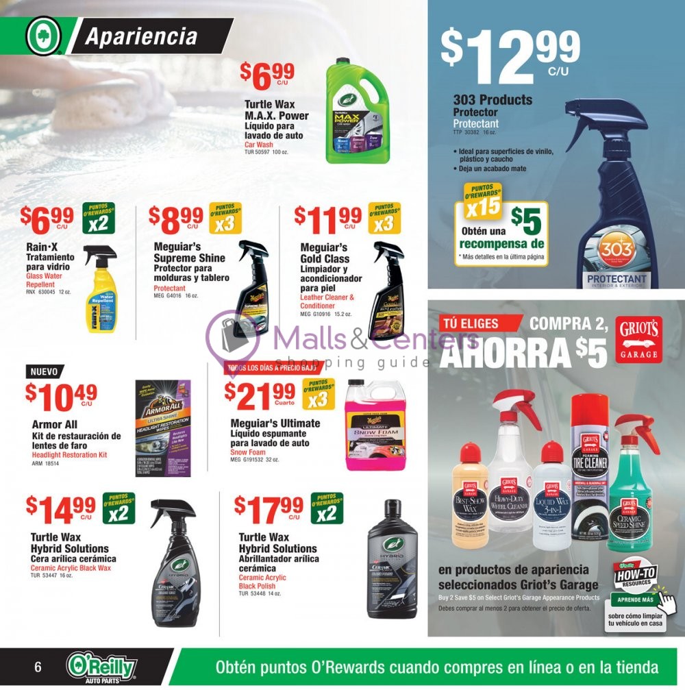 Weekly ad for O'Reilly Auto Parts valid: 05/31/2023 - 06/27/2023, page 6 Weekly ad for O'Reilly Auto Parts valid: 05/31/2023 - 06/27/2023, page 6