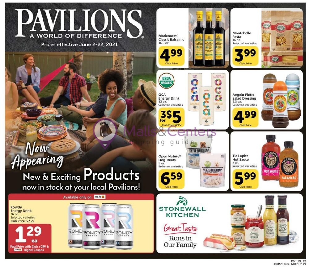 Pavilions weekly ad sales flyers specials mallscenters