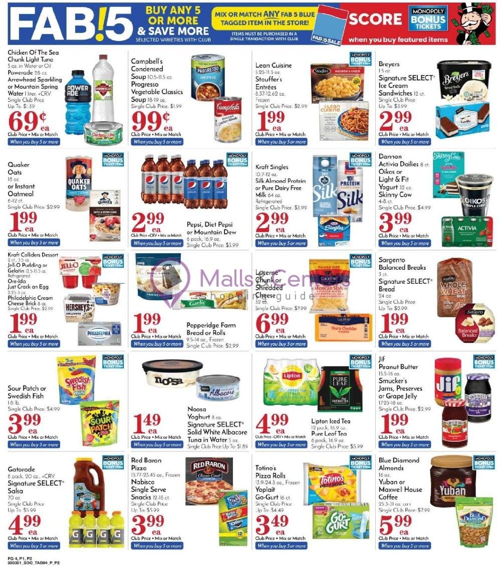 Pavilions weekly ad sales flyers specials mallscenters