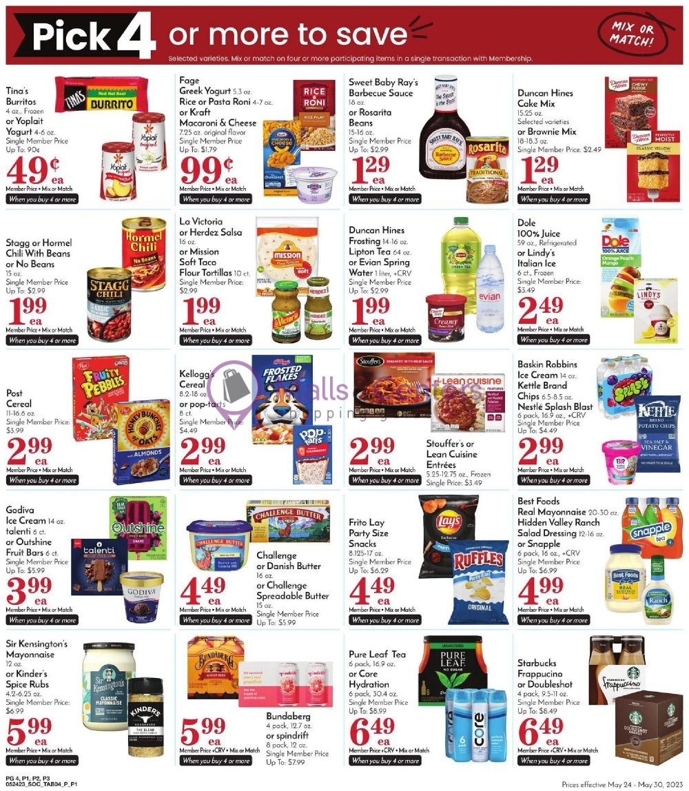 Weekly ad for Pavilions valid: 05/24/2023 - 05/30/2023, page 4