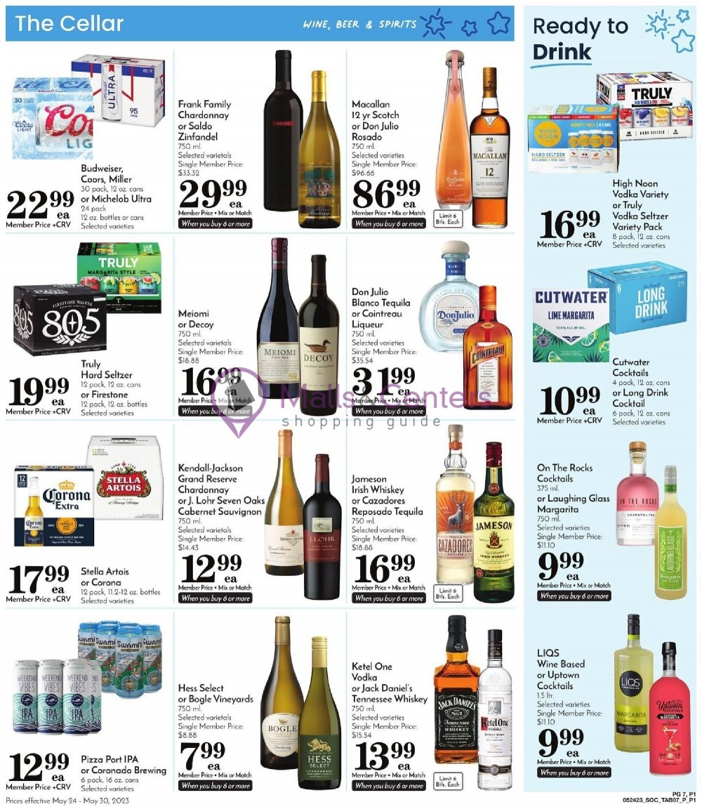 Weekly ad for Pavilions valid: 05/24/2023 - 05/30/2023, page 7