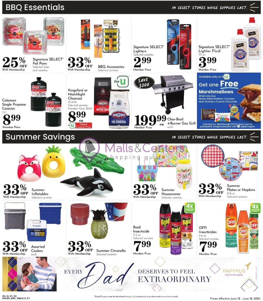 Weekly ad for Pavilions valid: 06/12/2024 - 06/18/2024, page 10