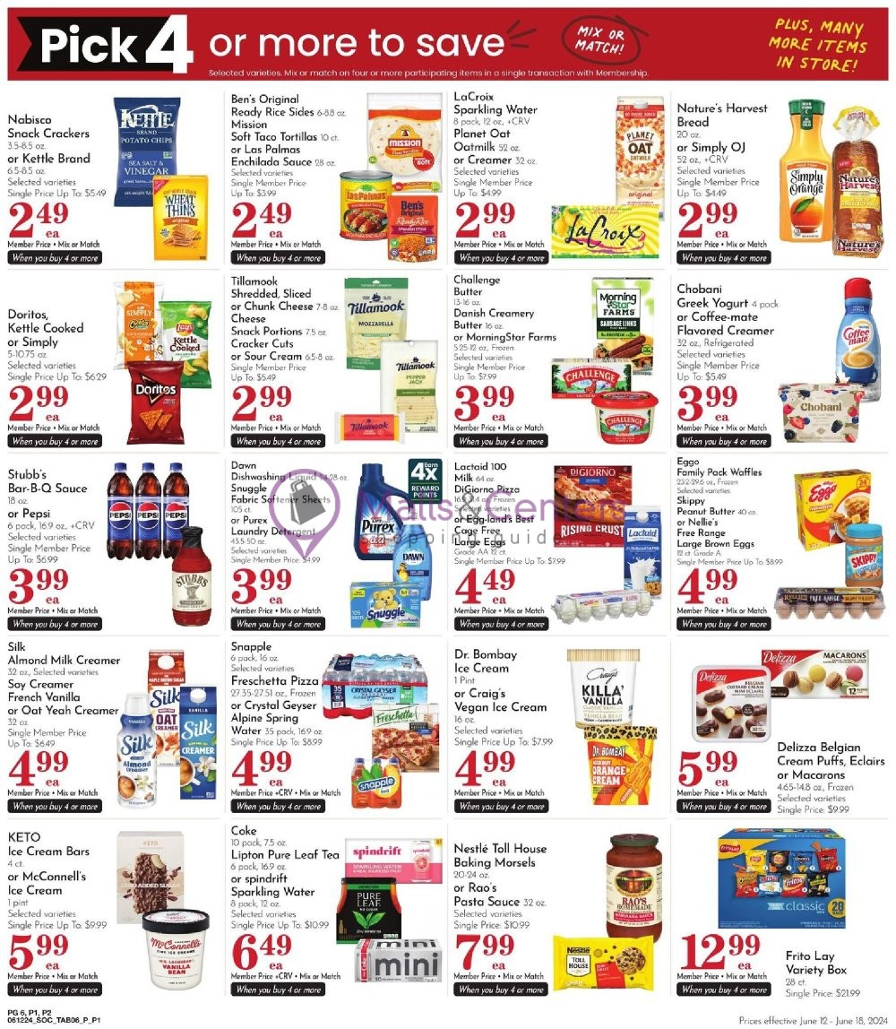 Weekly ad for Pavilions valid: 06/12/2024 - 06/18/2024, page 6