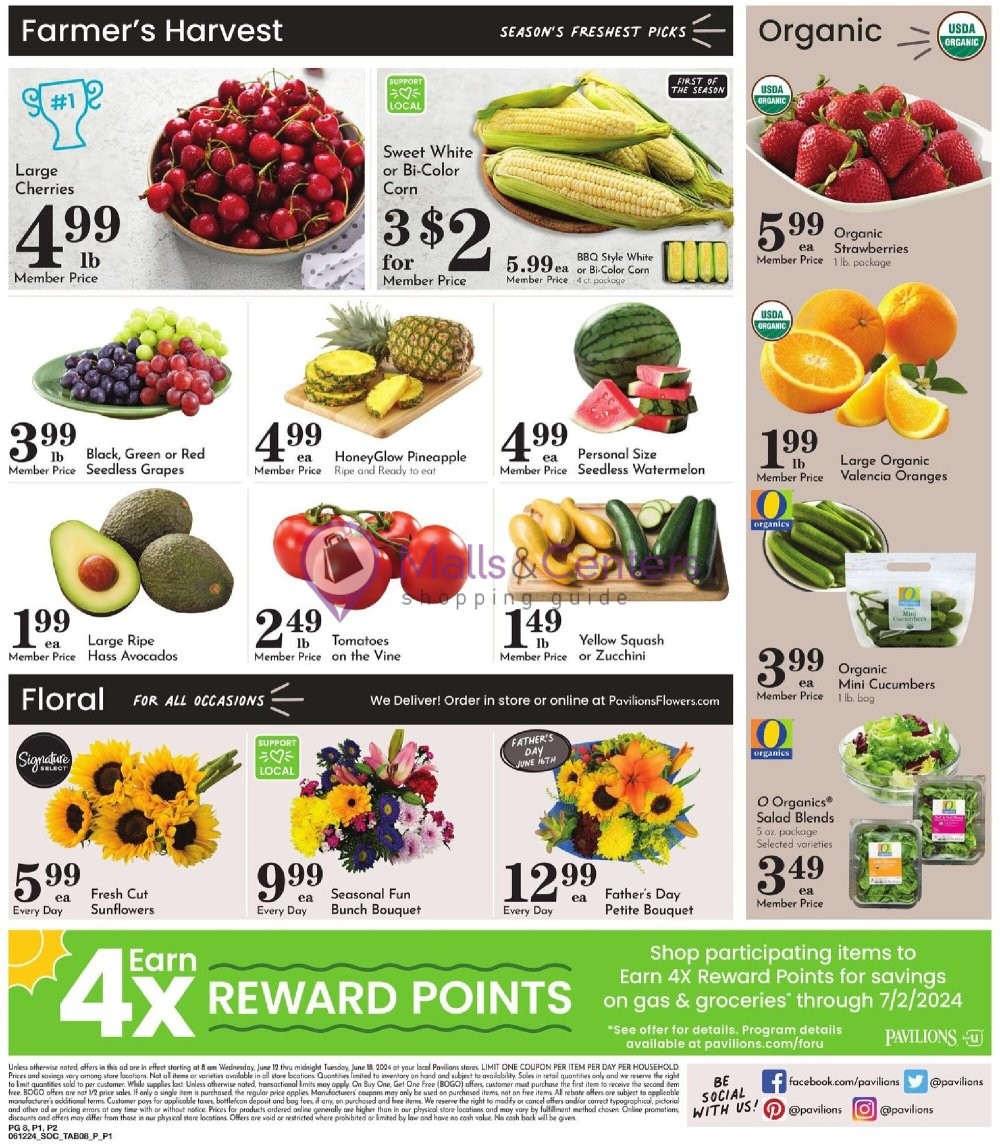 Weekly ad for Pavilions valid: 06/12/2024 - 06/18/2024, page 8