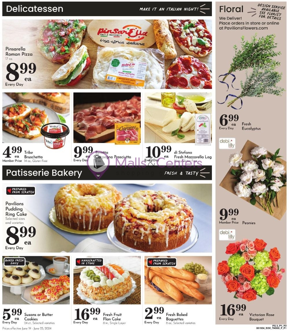 Weekly ad for Pavilions valid: 06/19/2024 - 06/25/2024, page 3
