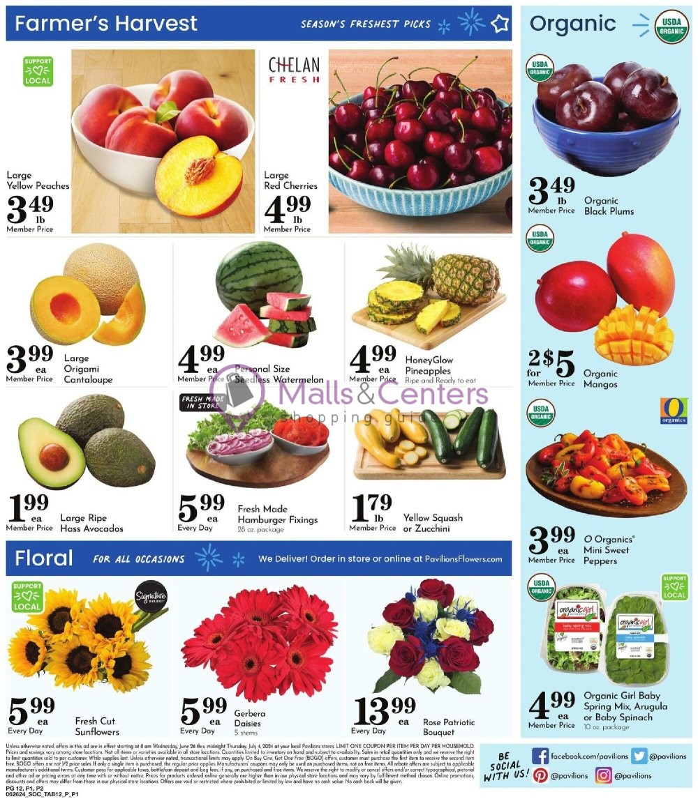 Weekly ad for Pavilions valid: 06/26/2024 - 07/04/2024, page 11