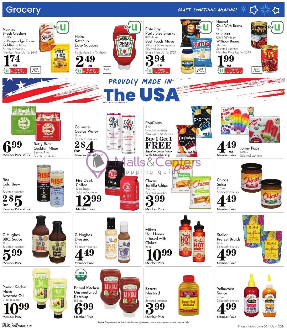 Weekly ad for Pavilions valid: 06/26/2024 - 07/04/2024, page 9