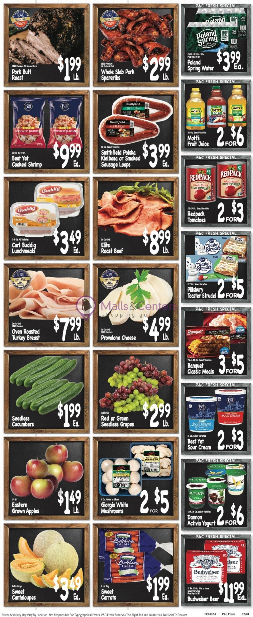 P&C Fresh Markets Weekly ad valid from 11/28/2021 to 12/04/2021